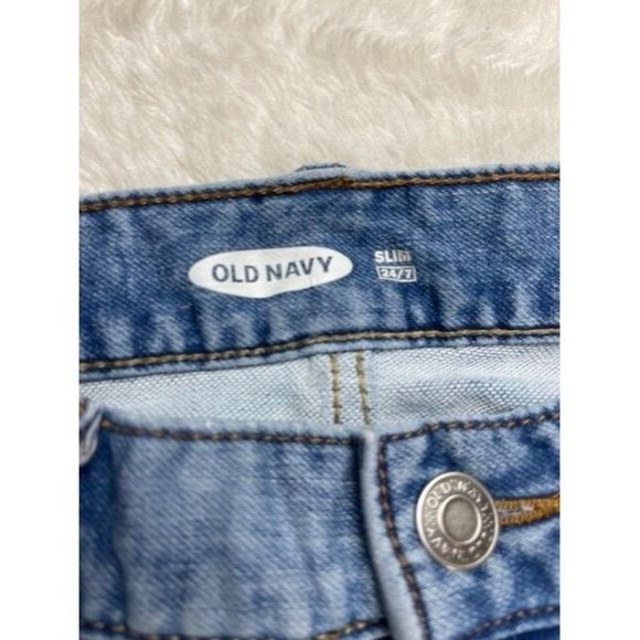 Old Navy Size 30x32 Mens  24/7  (Actual Inseam 31) Jeans Slim  Stretch M… - Picture 2 of 3